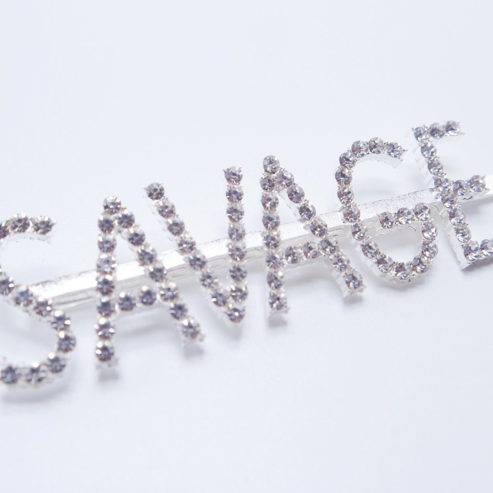 SAVAGE Diamond Hair Clip